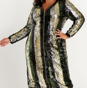 sequin dress